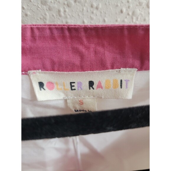 Roller Rabbit Fontana Border Sutton Belted Caftan Size Small Pockets Boho NEW - Picture 2 of 16